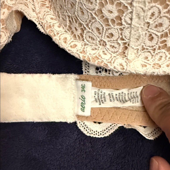 Aerie Cream Lace Bra - Picture 3 of 7